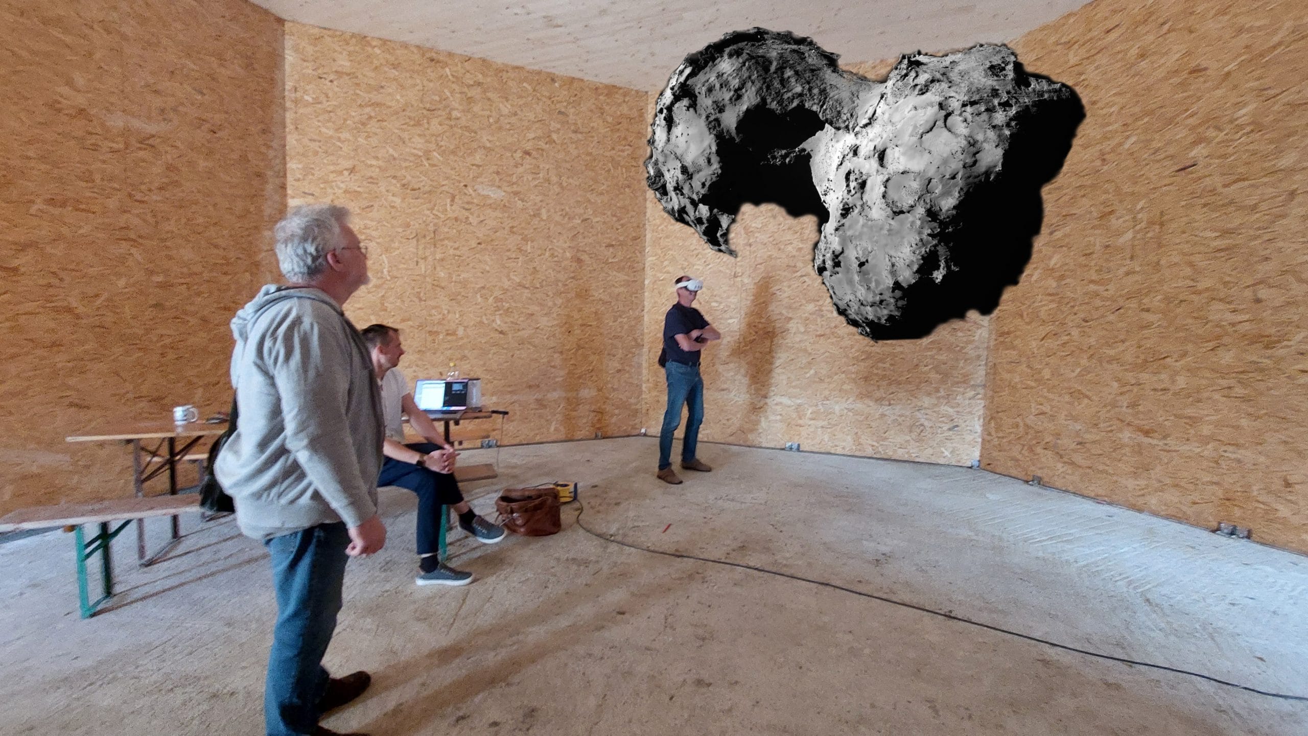 Mit viel Phantasie im Rohbau